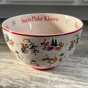 Disney Holiday Serving Bowl